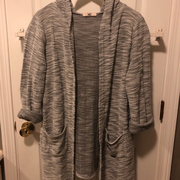 YA Los Angeles Hooded Cardigan - Size L (EUC) - Picture 1 of 2